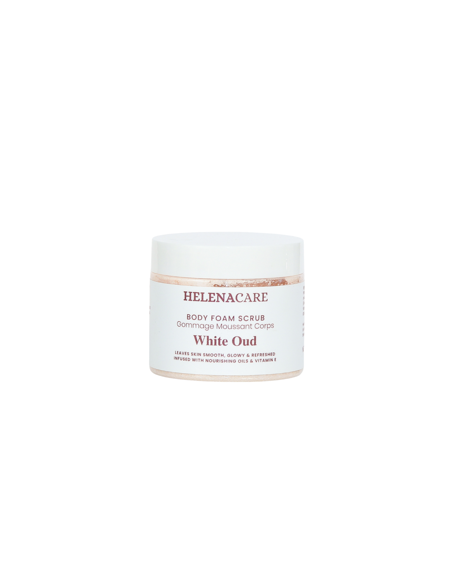 Foamy body scrub