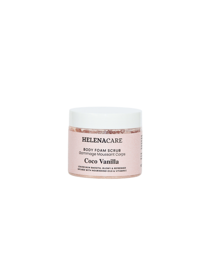 Foamy body scrub