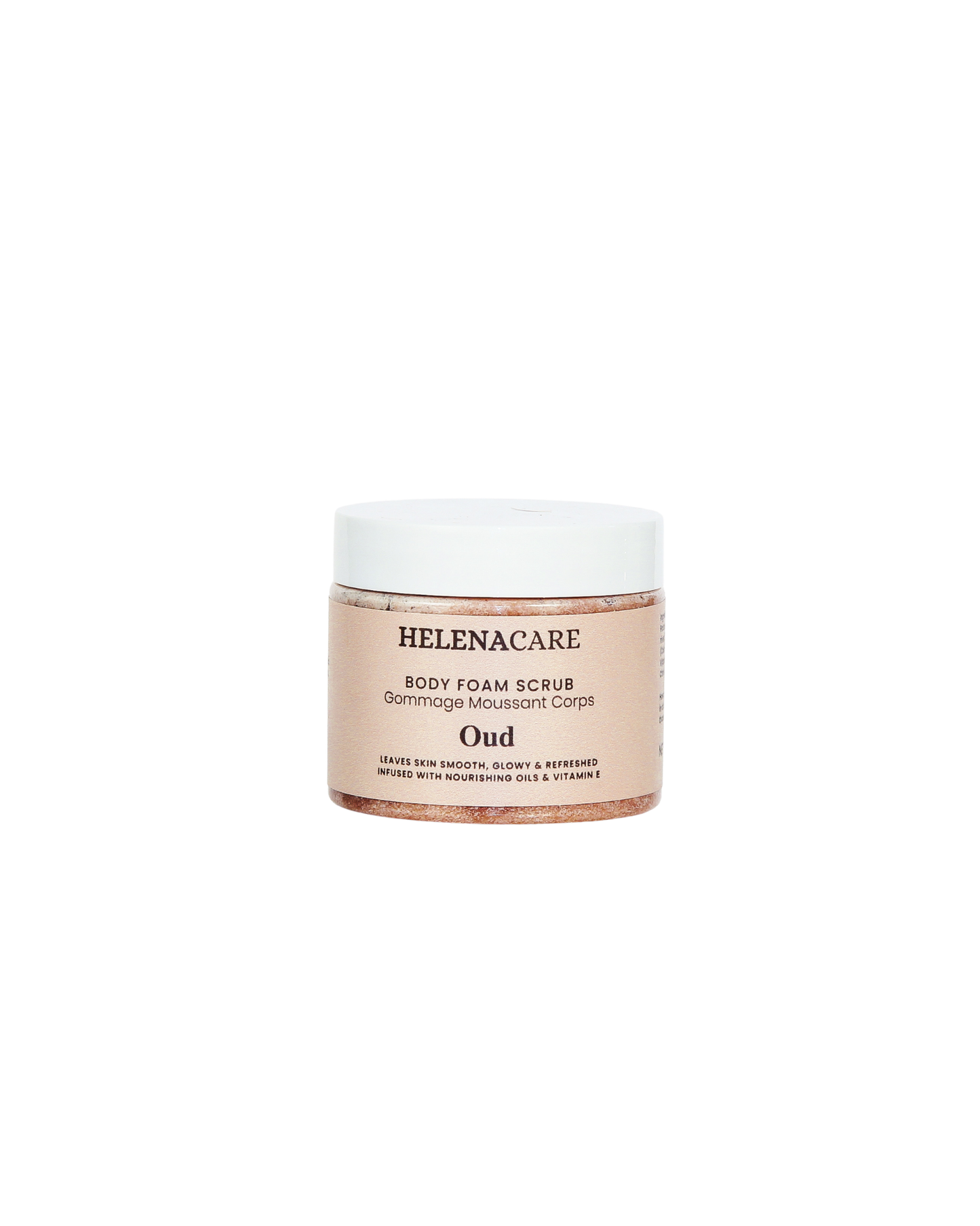 Foamy body scrub