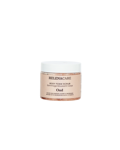 Foamy body scrub
